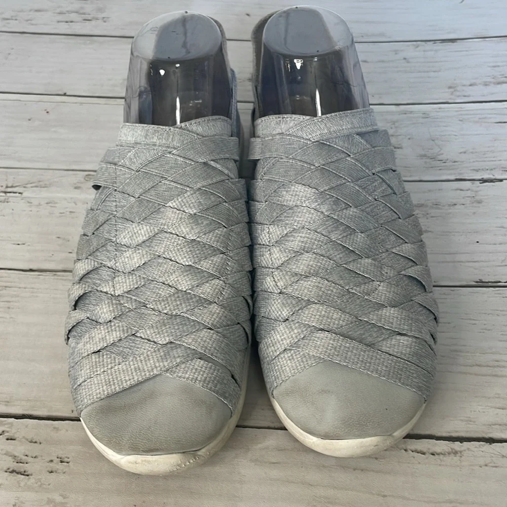 Grey Merrell Flora Kye Woven Slip-On Sandal Sneaker